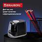 Точилка электрическая BRAUBERG ONE фреза с автостопом, 4 батарейки AA/USB (под адаптер), 270577 (арт. 270577)