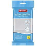 Губка-ластик OfficeClean, меламиновая, для деликатной очистки, 10*6*3см, 3шт. (арт. 301822)