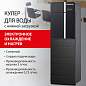 Кулер для воды SONNEN FSE-03BR, напольный, нагрев/охлаждение электронное, НИЖНЯЯ ЗАГРУЗКА, 3 крана, черный, 455754 (арт. 455754)