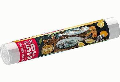 Пакеты фасовочные для продуктов 24*37см,14мкм,ПНД,50шт,рулон,ЛЮКС(до10 кг!),87389/ AVIKOMP (арт. 860077)