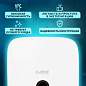 Диспенсер для туалетной бумаги ULTRA LAIMA PROFESSIONAL (Система T2), малый, белый, ABS-пластик, 606835 (арт. 606835)