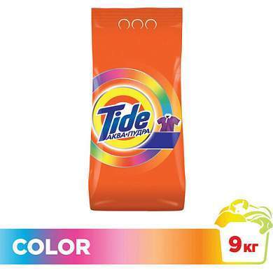 Стиральный порошок-автомат 9 кг, TIDE (Тайд) Color (арт. 602408)