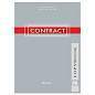 Тетрадь А4, 96 л., BRAUBERG скоба, клетка, обложка картон, "CONTRACT", 400521 (арт. 400521)