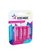 Аккумулятор Космос R6/AA 2800mAh Ni-MH BL4 (арт. 824195)