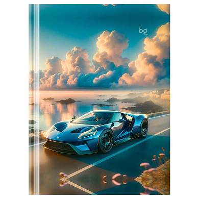 Бизнес-блокнот А6, 64л., BG "Sportcar", глянцевая ламинация (арт. 377898)