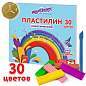 Пластилин классический ЮНЛАНДИЯ "ЮНЫЙ ВОЛШЕБНИК", 30 цветов, 600 г, со стеком,ВЫСШЕЕ КАЧЕСТВО, 105903 (арт. 105903)