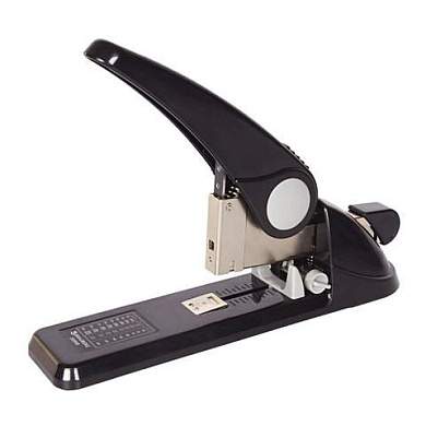 Степлер МОЩНЫЙ №24/6-23/24 BRAUBERG "Heavy duty GT", до 200 листов, черный, 220940 (арт. 220940)