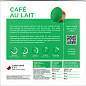 Кофе в капсулах COFFESSO "Cafe au lait" для кофемашин Dolce Gusto, 16 порций, 102506 (арт. 624046)