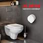 Диспенсер для туалетной бумаги LAIMA PROFESSIONAL ORIGINAL (Система T8), белый, ABS-пластик, 605769 (арт. 605769)