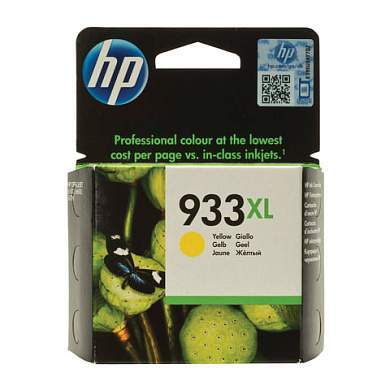 Картридж струйный HP (CN056AE) OfficeJet 6100/6600/6700 №933XL, желтый, оригинальный (арт. 361149)