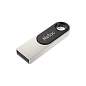 Флеш-диск 64 GB NETAC U278, USB 2.0, металлический корпус, серебристый/черный, NT03U278N-064G-20PN (арт. 513714)