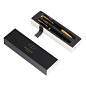 Набор Parker "Urban Duo": ручка шариковая Urban Black GT, синяя, 1,0мм + перьевая ручка Urban Black GT (арт. 359542)