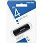 Флеш-диск 4 GB SMARTBUY Scout USB 2.0, черный, SB004GB2SCK (арт. 513756)