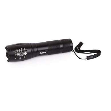 Фонарь CAMELION XML-T6, ЯРКИЙ, ZOOM, 5 режимов, питание 3xAAА или 18650 (не в комплекте), LED51530 (арт. 238278)