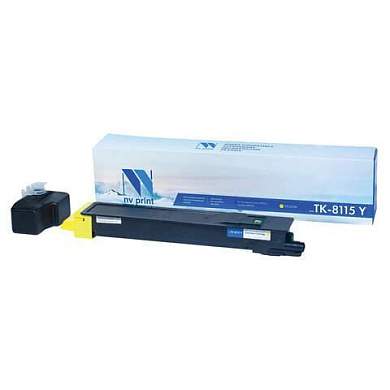 Тонер-картридж NV PRINT (NV-TK8115Y) для Kyocera M8124cidn / M8130cidn, желтый, ресурс 6000 страниц (арт. 363900)