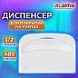 Диспенсер для покрытий на унитаз LAIMA PROFESSIONAL ORIGINAL (V1), 1/2 сложения, белый, ABS-пластик, 605785 (арт. 605785)