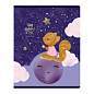 Тетрадь 48л., А5, клетка BG "Sweet dreams", тиснение фольгой (арт. 342103)
