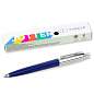 Ручка шариковая PARKER "Jotter Plastic CT", корпус синий, ежедневник А5 синий, пакет, 880896 (арт. 880896)