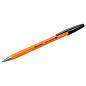 Ручка шариковая BRAUBERG "M-500 ORANGE", ЧЕРНАЯ, корпус оранжевый, узел 0,7 мм, линия письма 0,35 мм, 143449 (арт. 143449)