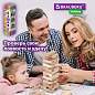 Игра настольная "БАШНЯ", 54 деревянных блока, BRAUBERG HOBBY, 665492 (арт. 665492)