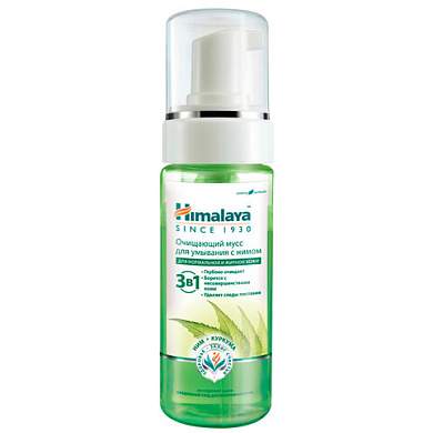 Мусс для умывания очищающий 150 мл, HIMALAYA "С нимом", 51281 (арт. 700457)