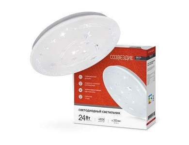 ASD/InHome светильник светодиодн. декоративный 24W(1560lm) 4000К 4K СОЗВЕЗДИЕ d300 IP40 DECO 1843 (арт. 717687)