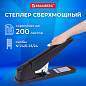 Степлер МОЩНЫЙ №24/6-23/24 BRAUBERG "Heavy duty MX", до 200 листов, черный, 222564 (арт. 222564)