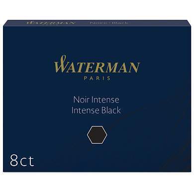 Картриджи чернильные Waterman Standart, черный, 8шт., картонная коробка (арт. 152506)