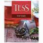 Чай TESS "Thyme" черный с чабрецом и цедрой лимона, 100 пакетиков в конвертах по 2 г, 1185-09 (арт. 621967)