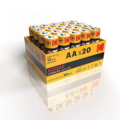 Элемент питания Kodak XTRALIFE LR06/316 bulk 20 (арт. 815636)