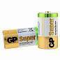 Батарейки GP Super, D (LR20, 13А), алкалиновые, КОМПЛЕКТ 2 шт., блистер, 13A-2CR2 (арт. 450433)