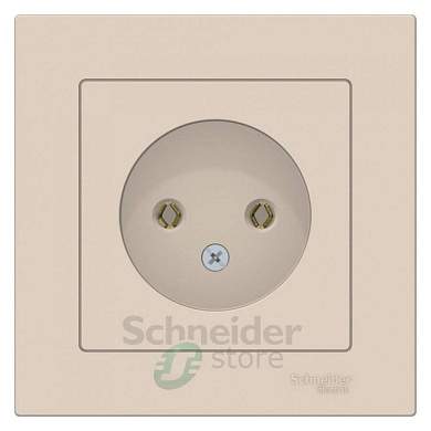 Schneider AtlasDesign роз. СУ 1 мест. беж. (пласт. осн.) ATN000240 (арт. 662422)