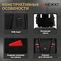Рюкзак HEIKKI HIGH TECH (ХЕЙКИ) с отделением для ноутбука, USB-порт, черный, 46x30x10 см, 272588 (арт. 272588)