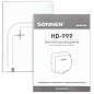Сушилка для рук SONNEN HD-999, 1800 Вт, нержавеющая сталь, антивандальная, хром, 604746 (арт. 604746)
