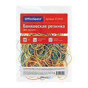Банковская резинка 500г OfficeSpace, диаметр 60мм, ассорти (арт. 333910)
