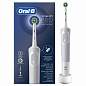 Зубная щетка электрическая ORAL-B (Орал-би) Vitality Pro, БЕЛАЯ, 1 насадка, 80367659 (арт. 608717)