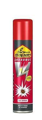 Дихлофос ВАРАН 200мл. От клопов, аэрозоль 508259 (Сибиар) (арт. 408684)