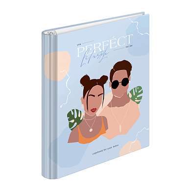 Тетрадь на кольцах А5, 120л., 7БЦ, ArtSpace "Стиль. Perfect", глянцевая ламинация (арт. 340057)