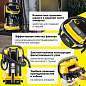 Пылесос хозяйственный KARCHER WD 5 S, мусоросборник 25 л, мощность 1100 Вт, желтый, 1.628-350.0 (арт. 456636)