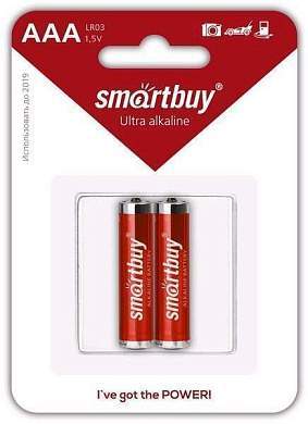 Элемент питания Smartbuy Lr03/286 Bl2 Sbba-3A02B (арт. 526987)