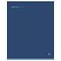 Тетрадь 48л., А5, клетка BG "Monocolor. Blue", soft-touch ламинация (арт. 340986)