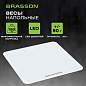 Весы напольные BRASSON (БРАССОН) FS-28С, 28x28 см, электронные, LED-дисплей, до 180 кг, стекло, белые, 458448 (арт. 458448)