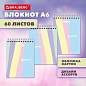 Блокнот МАЛЫЙ ФОРМАТ А6 108х145 мм, 60 л., гребень, картон, клетка, кросс-серия "PASTEL", BRAUBERG, 117033 (арт. 117033)
