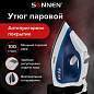 Утюг SONNEN SI-237A, 1800 Вт, антипригарное покрытие, синий/белый, 453504 (арт. 453504)