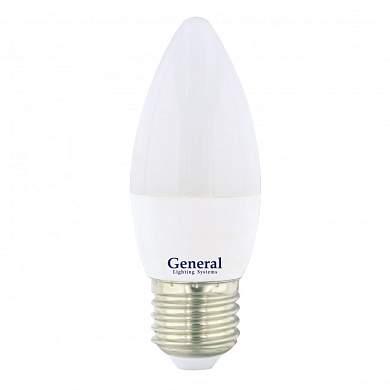 General Свеча E27 20W(1200lm) 2700K 2K 38x106 пластик/алюм GLDEN-CF-20-230-E27-2700 661479 (арт. 898232)