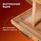 Этюдник-мольберт из бука настольный с ящиком, 38х28х55 см, холст до 45 см, BRAUBERG ART, 192250 (арт. 192250)