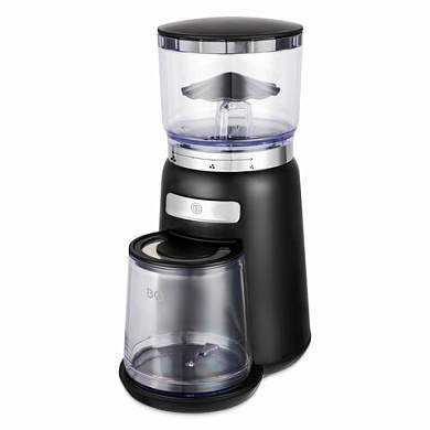 Кофемолка BQ (БИ-КЬЮ) CG2001, мощность 120 Вт, вместимость 210 г, 20 степеней помола, черная, 86199010 (арт. 457498)