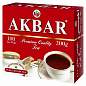 Чай АКБАР "Premium Quality" черный байховый цейлонский, 100 пакетиков по 2 г, 1050046 (арт. 624249)