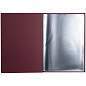Папка "Меню" на трех винтах, с 10 файлами, 220х320 мм, бордовая, "ДПС", 2273.М-103 (арт. 235625)