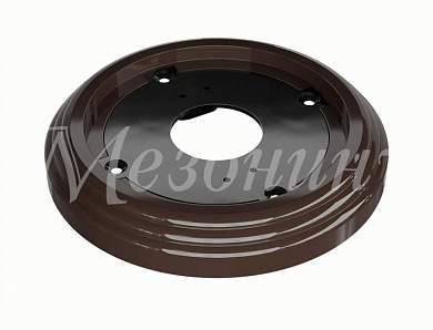 МЕЗОНИНЪ РЕТРО УСАДЬБА Рамка 1-местная ABS-пластик КОРИЧ.,  GE30701-04 (арт. 731257)